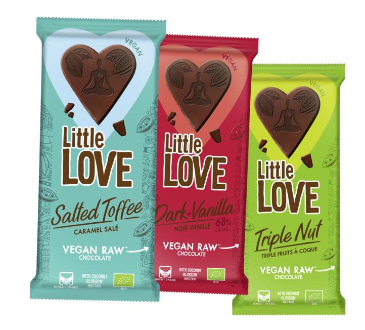 Three Little Love tablets in a row